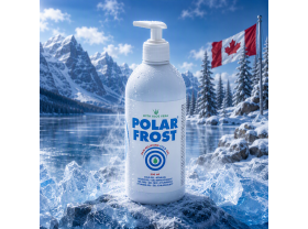 Gel réfrigérant anti-douleur Polar Frost® 500 mL avec pompe