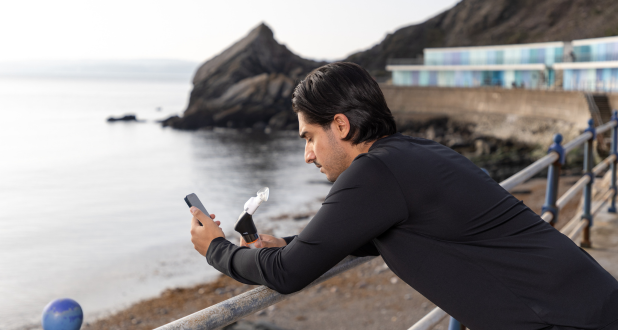 Utilisation d'un appareil POWERbreathe par un professionnel de santé