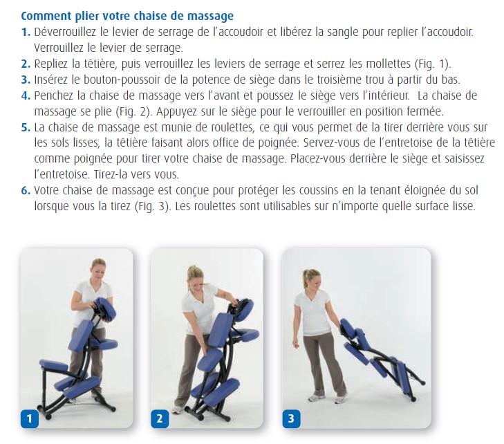 comment plier la chaise portal pro