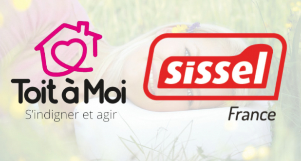 SISSEL France devient mécène de l'association Toit à moi !